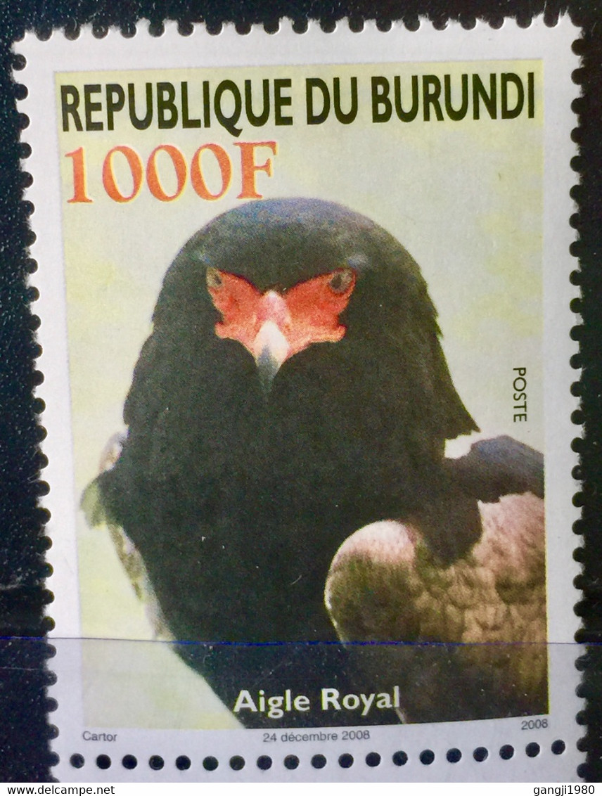BURUNDI 2008 MNH STAMP ON AIGLE ROYAL EAGLE  BIRD PICTURE - Neufs