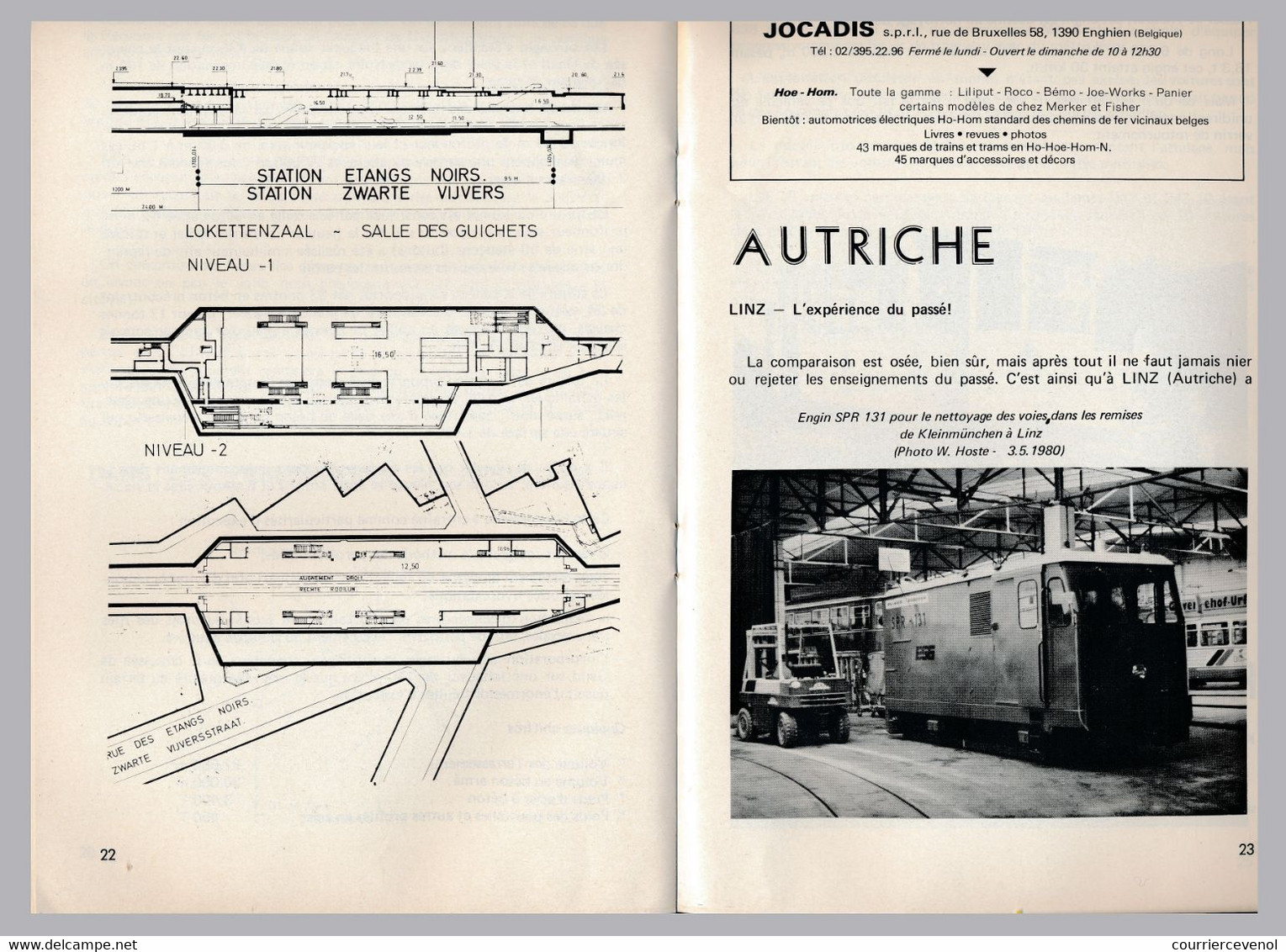 TRAM MAGAZINE n°17 à 20 - Bilingue Français / Néerlandais - 32 pages - 16 cm x 24 cm - Nombreuses illustrations