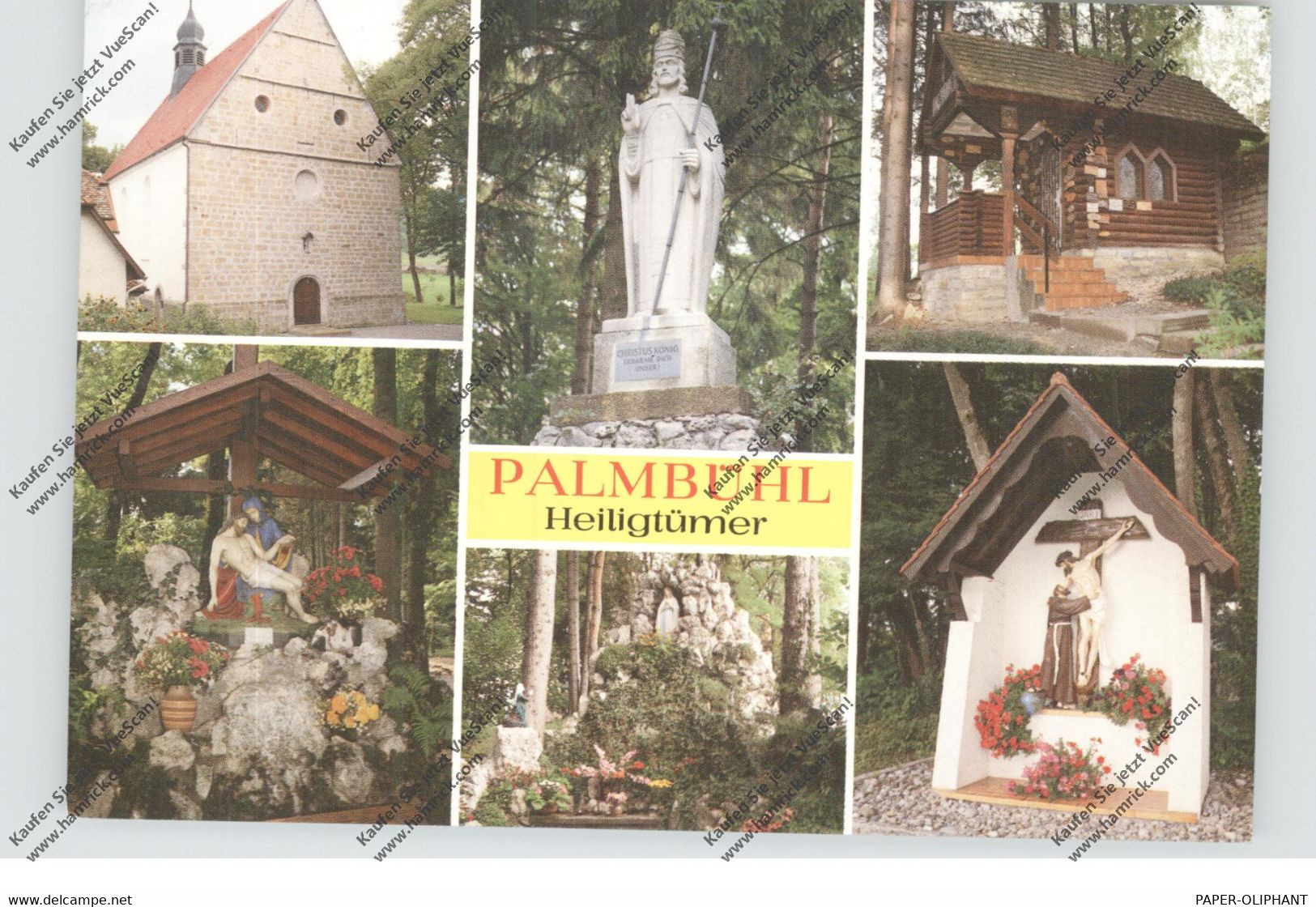 7464 SCHÖMBERG - PALMBÜHL, Wallfahrtsort - Schömberg