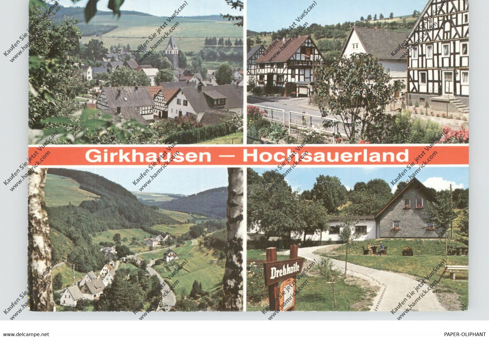 5963 WENDEN - GIRKHAUSEN, Mehrbild-AK - Olpe