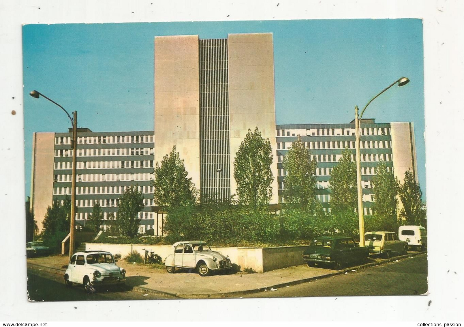 Cp, Automobile,CITROEN 2 CV.... , 94, ARCUEIL ,maison Des Examens , Voyagée1986 - Passenger Cars