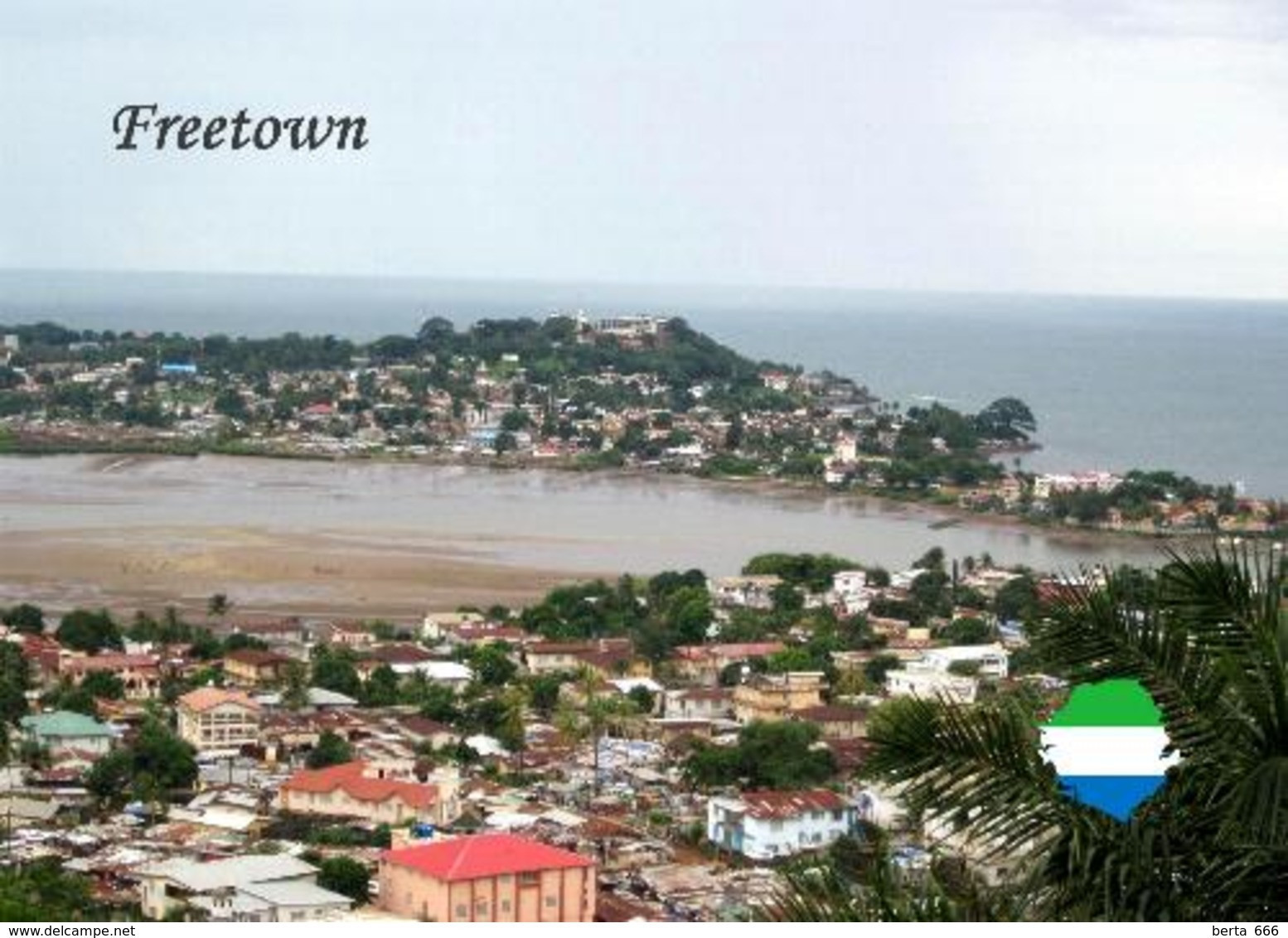 Sierra Leone Freetown View New Postcard - Sierra Leone