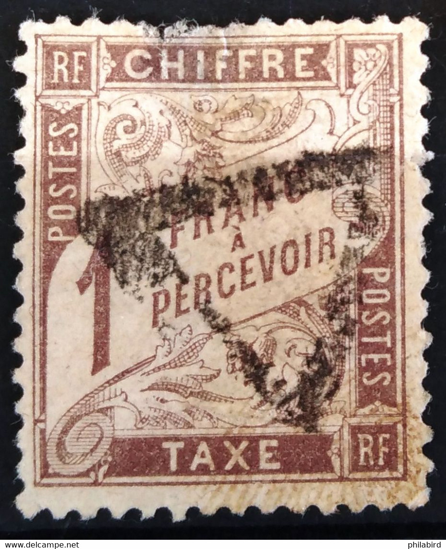 FRANCE                 TAXE  N° 25    Aminci               OBLITERE - 1859-1959 Afgestempeld