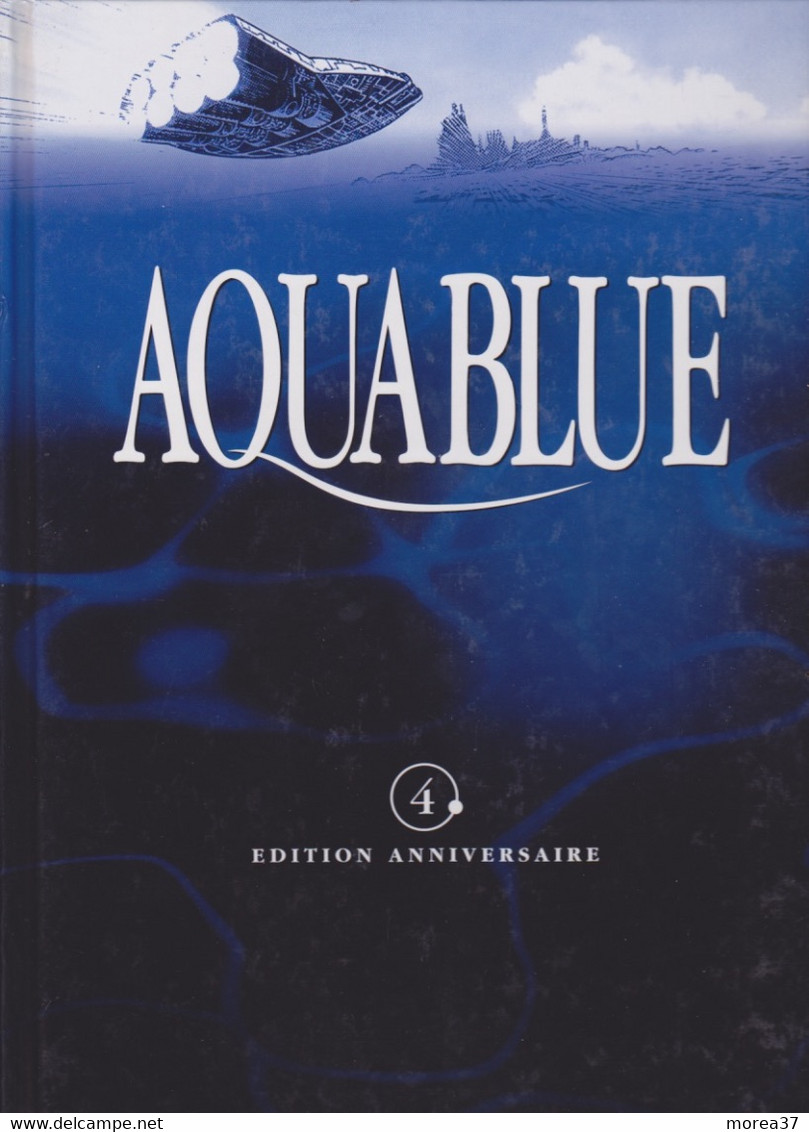 AQUABLUE  "Corail Noir "  Tome 4  Edition Anniversaire ( 4000 Ex)  De CAILLETEAU / VATINE  DELCOURT - Aquablue