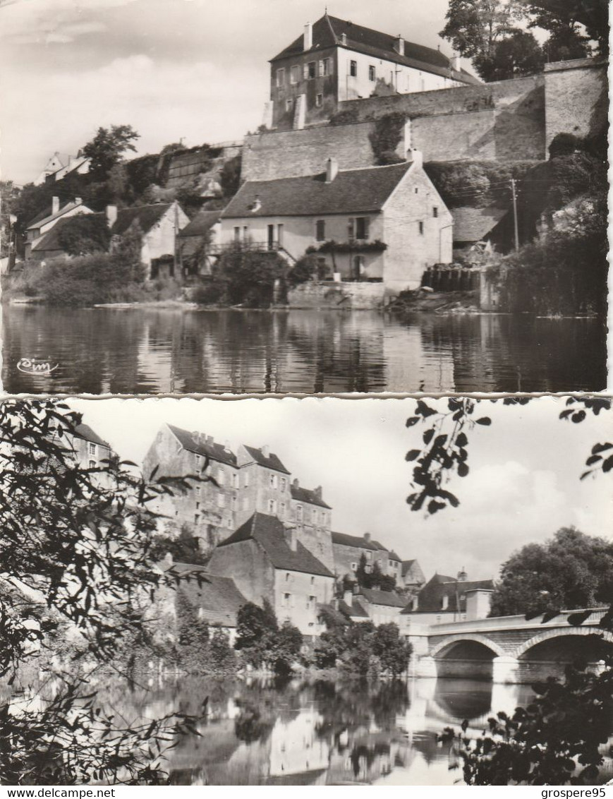 PESMES PITTORESQUE LE CHATEAU LA GENDARMERIE 1962 LOT 2 CARTES - Pesmes