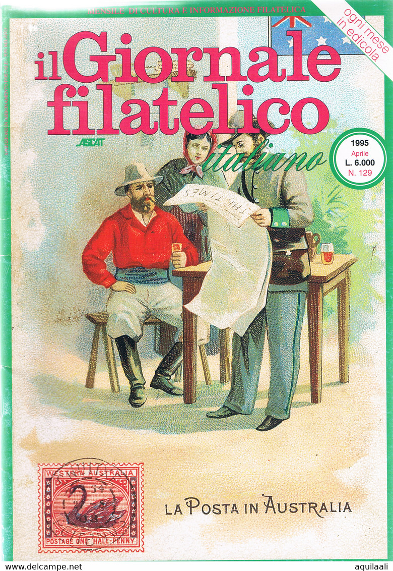 IL GIORNALE FILATELICO (ASCAT). EDIZIONE APRILE 1995 - Italian (from 1941)