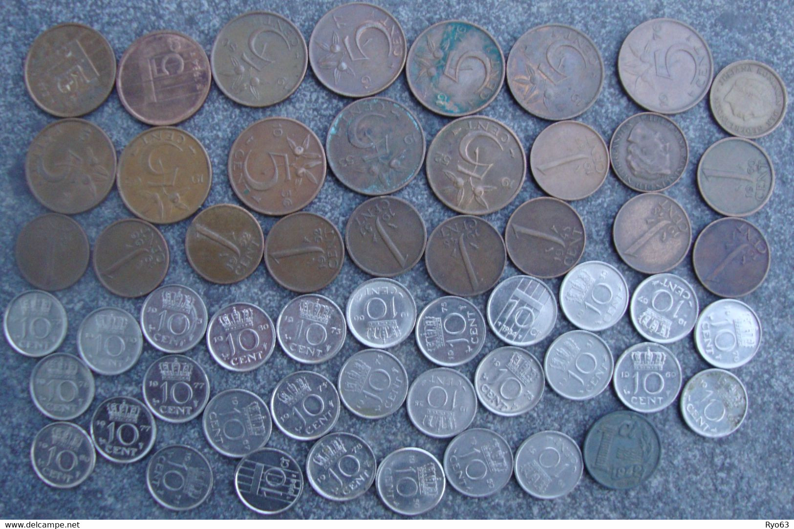 95 Monnaies Des Pays Bas - Other & Unclassified