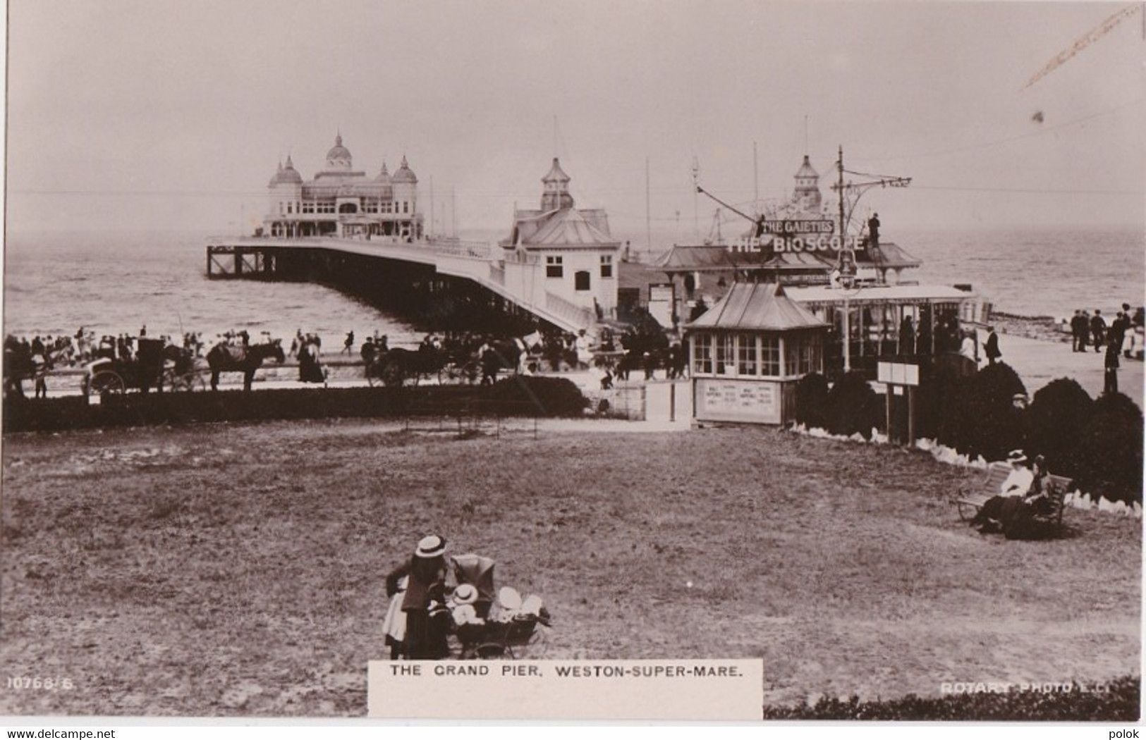 Cd - Postcard WESTON-SUPER-MARE - The Grand Pier - Weston-Super-Mare