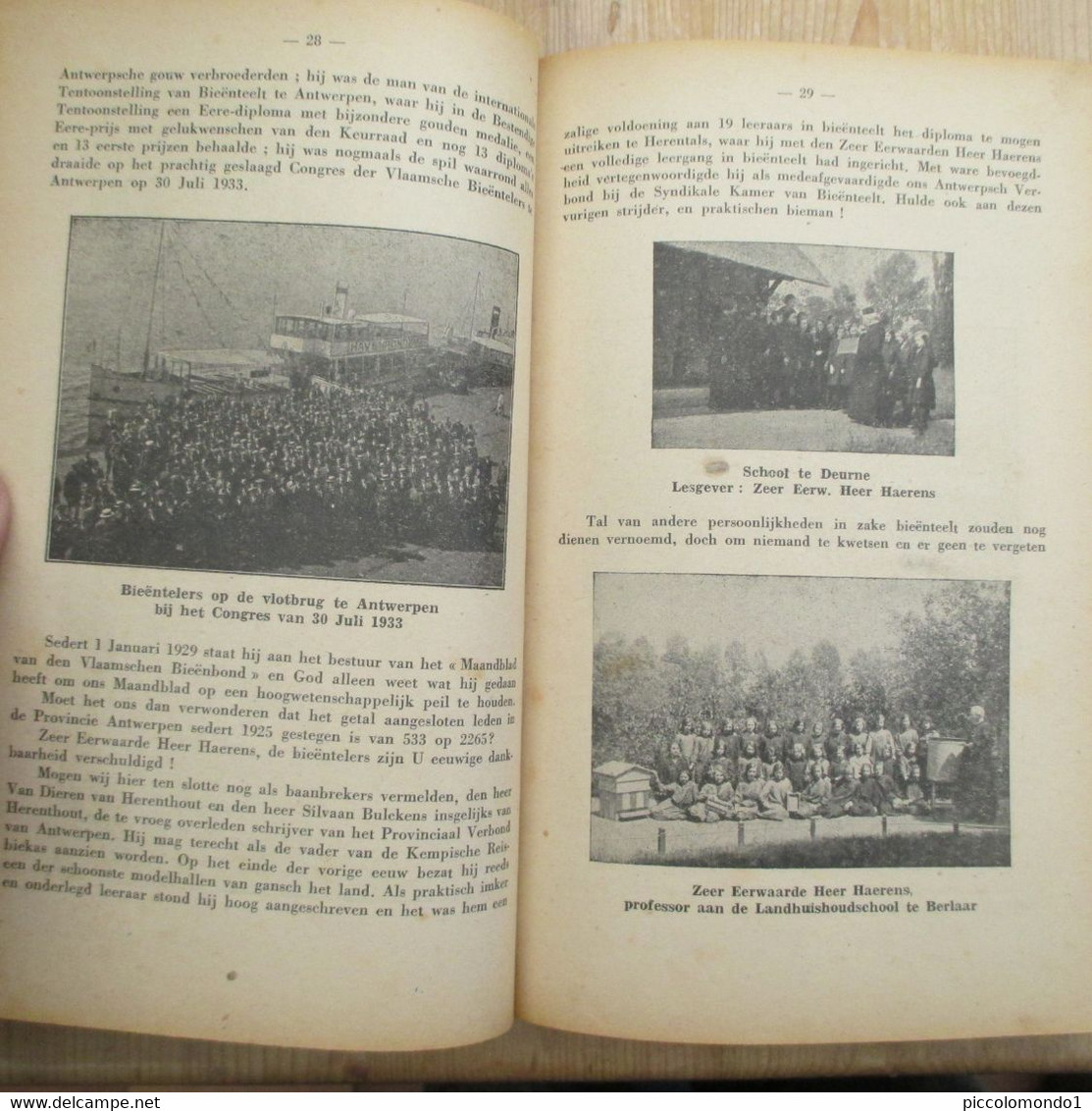 Het Vlaamsch Bieenboek Edmond Leysen 1943 215 Fig Bij Imker Honing Praktisch Handboek 275 Blz Luxeuitgave Herenthals - Sachbücher