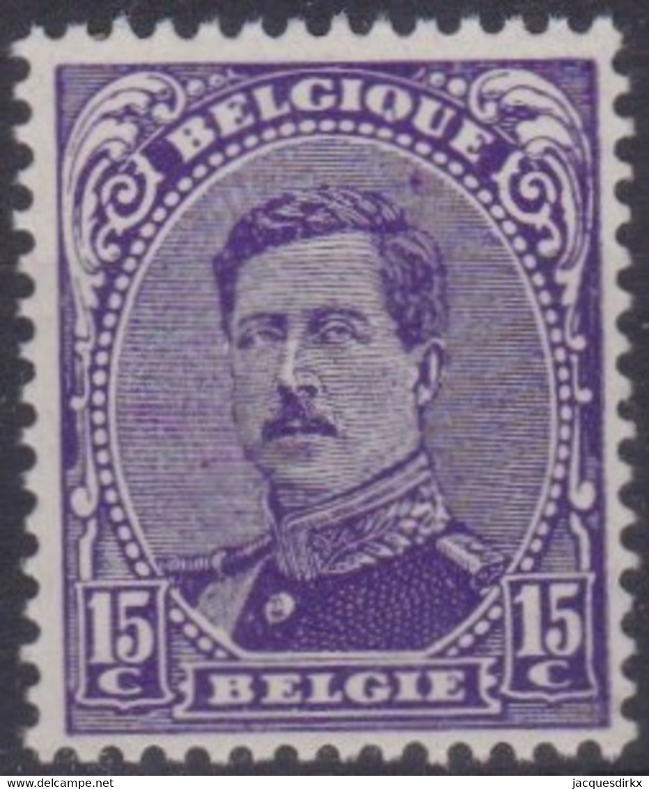 Belgie    .    OBP  .   139a   .   **    .   Postfris  .   /    .   Neuf Avec Gomme Et SANS Charnière - 1915-1920 Albert I