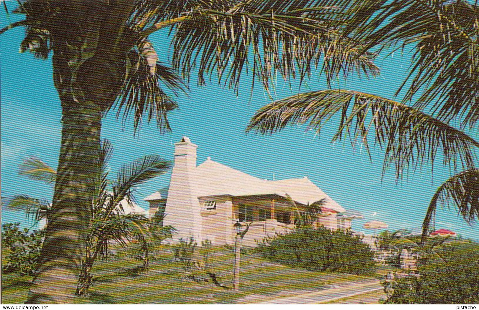 Bermuda - Bermudas - Cottage House Architecture -  Unused - VG Condition - 2 Scans - Bermuda