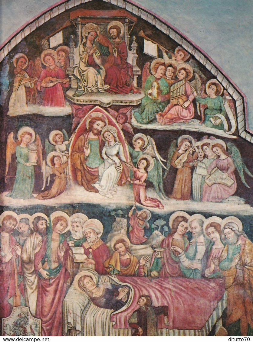 Troia - Basilica Cattedrale - Affresco - Dormitorio Mariae Morte Glorificazione Della Vergine - Formato Grande Non Viagg - Foggia