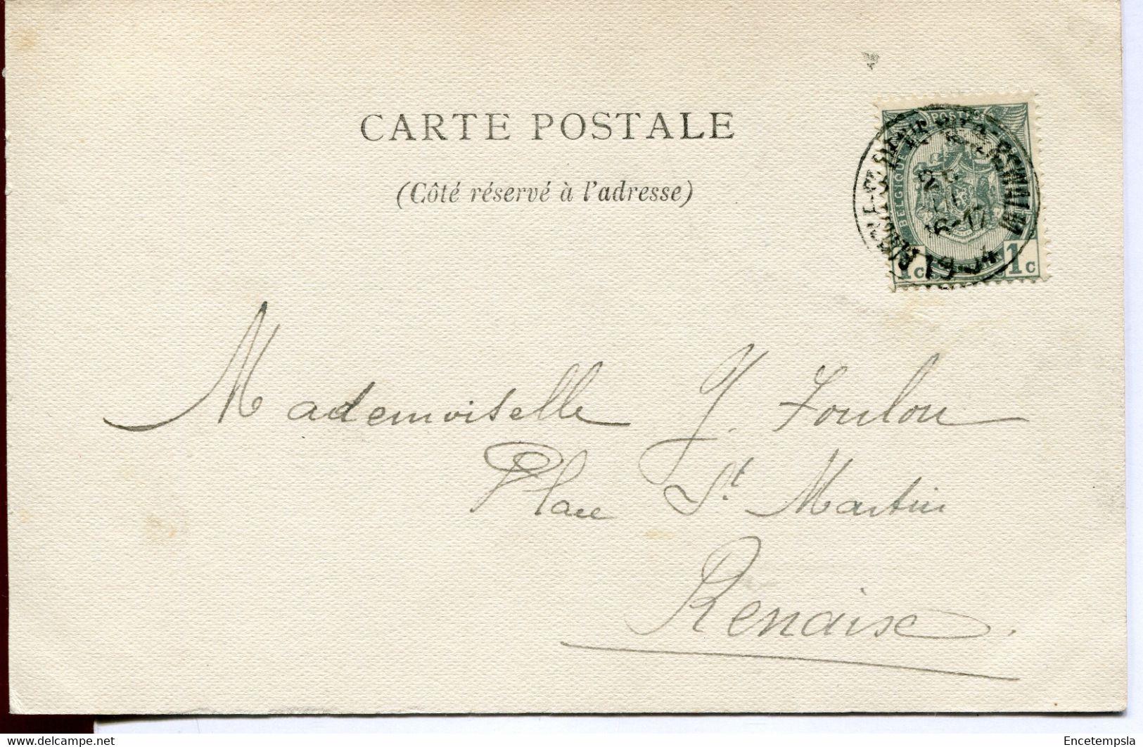 CPA - Carte Postale - Belgique - Pensionnat De Beirlegem - Vue D'Ensemble - 1904 (AT16530) - Zwalm