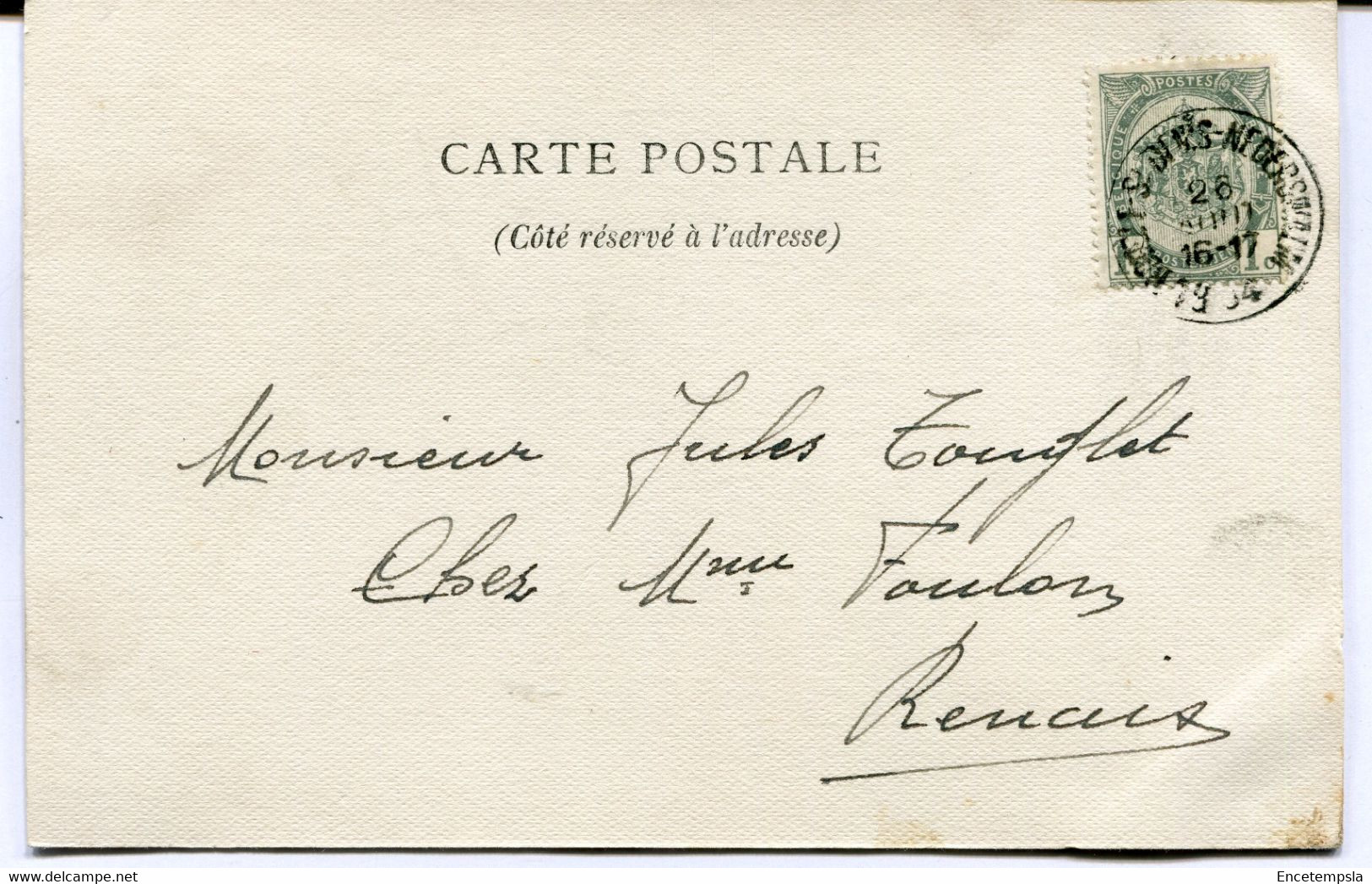 CPA - Carte Postale - Belgique - Pensionnat De Beirlegem - Cour De Jeux - 1904 (AT16535) - Zwalm