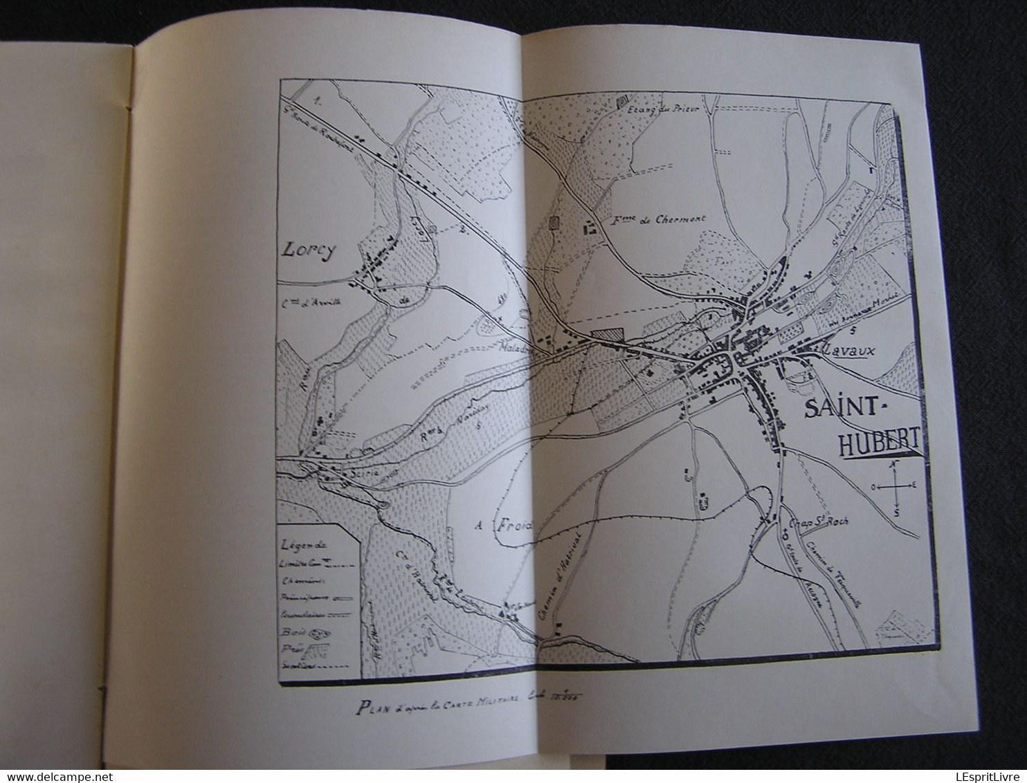 ETUDES SUR SAINT HUBERT EN ARDENNE ET SON ANCIENNE PAROISSE Léon Hector 1956 Regionalisme Eglise Ecole Abbaye Commerce