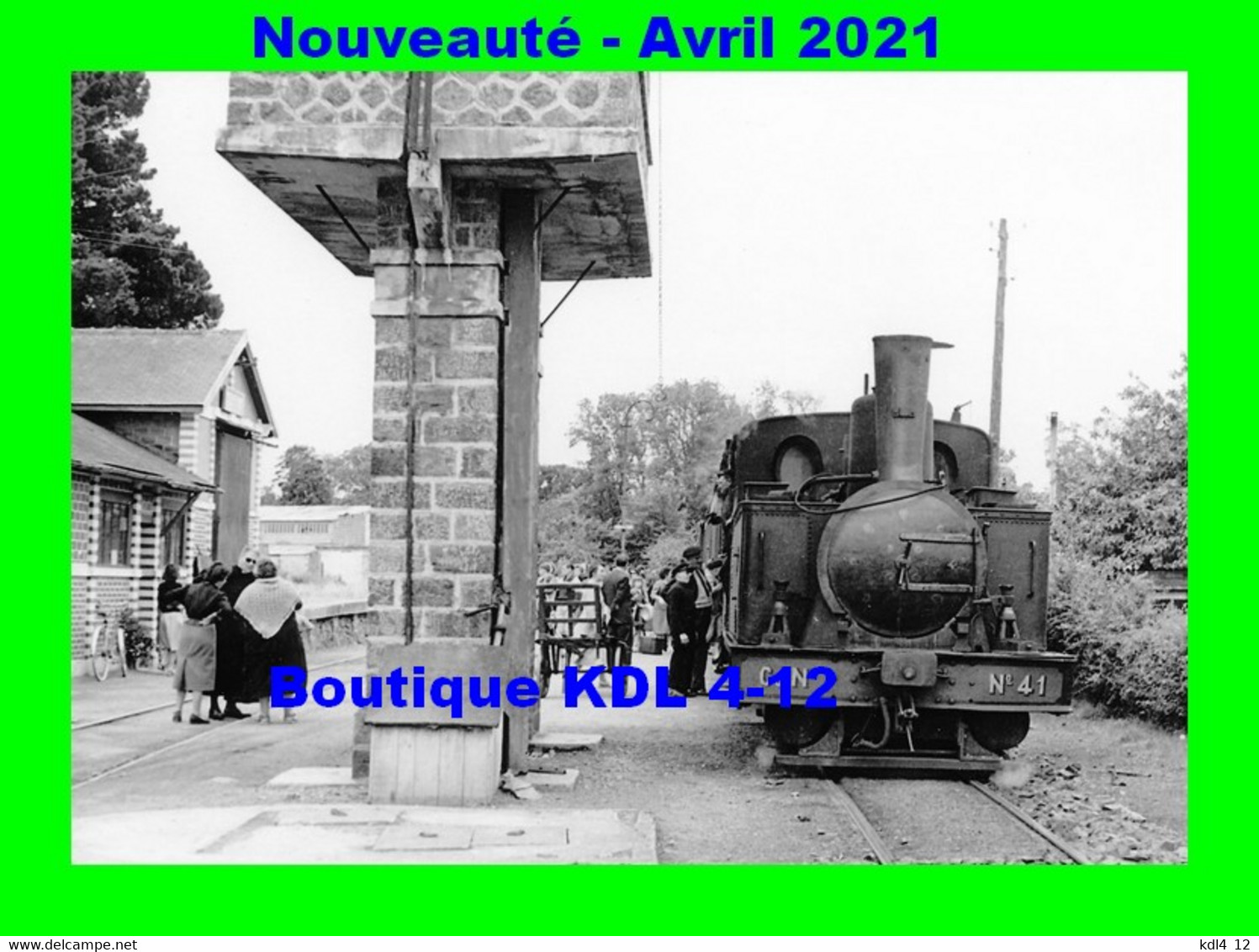 AL 699 - Loco Corpet-Louvet  030 T N° 41 En Gare - ETABLES SUR MER - Côtes D'Armor - CdN - Stations With Trains