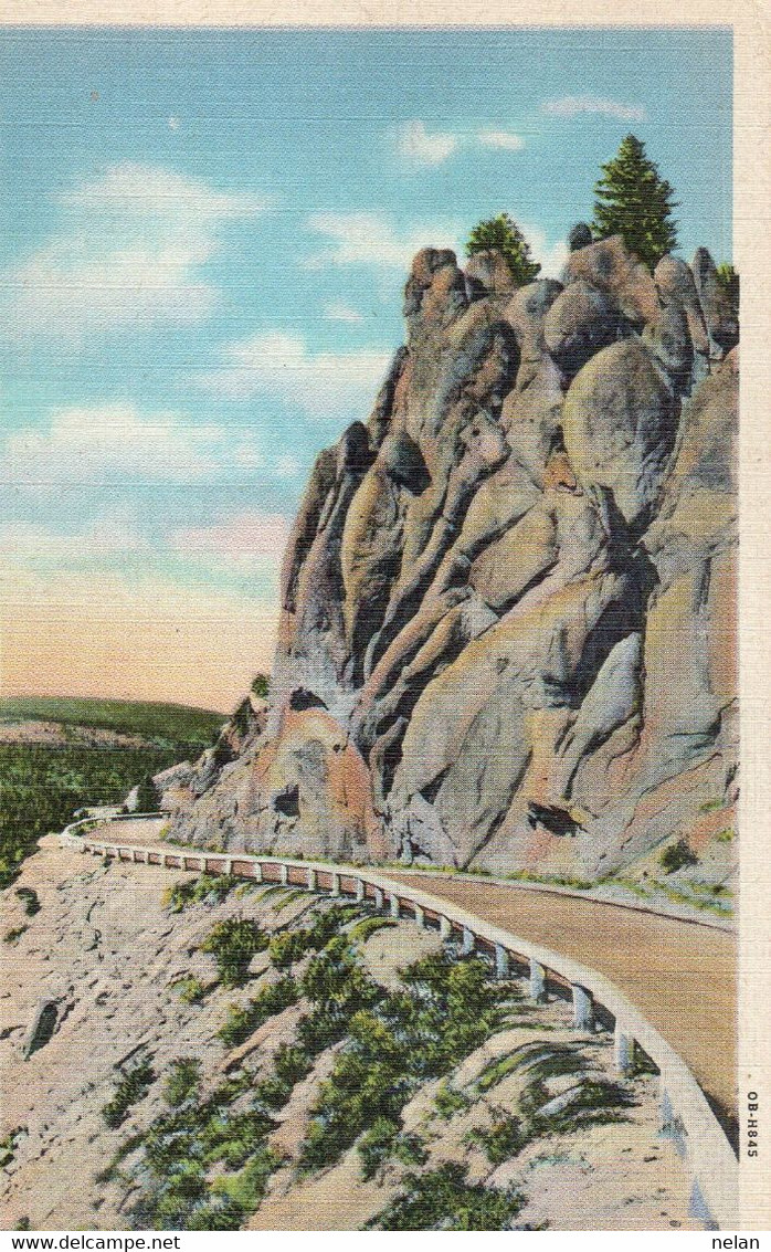 POINT OF ROCKS , HARDING WAY , HIGHWAY U. S. 10 EAST OF BUTTE , MONT. - Butte