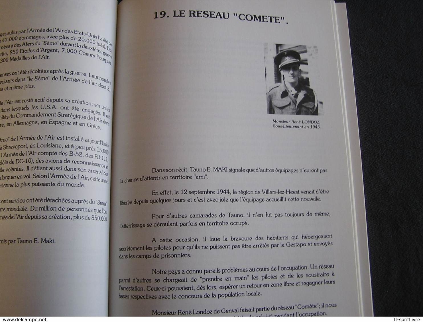 VILLERS LEZ HEEST Château d'Ostin 1944 Mort d'une Forteresse 351 è Guerre 40 45 Namur Réseau Comète Crash B 17 USAAF