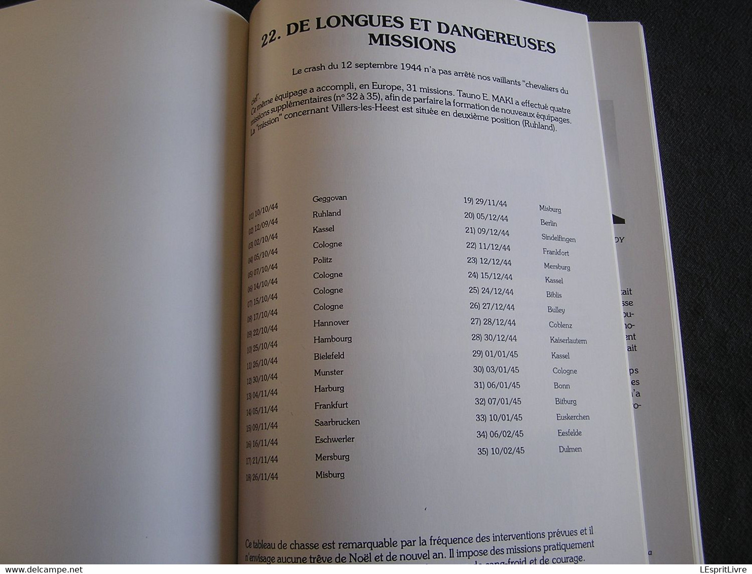 VILLERS LEZ HEEST Château d'Ostin 1944 Mort d'une Forteresse 351 è Guerre 40 45 Namur Réseau Comète Crash B 17 USAAF