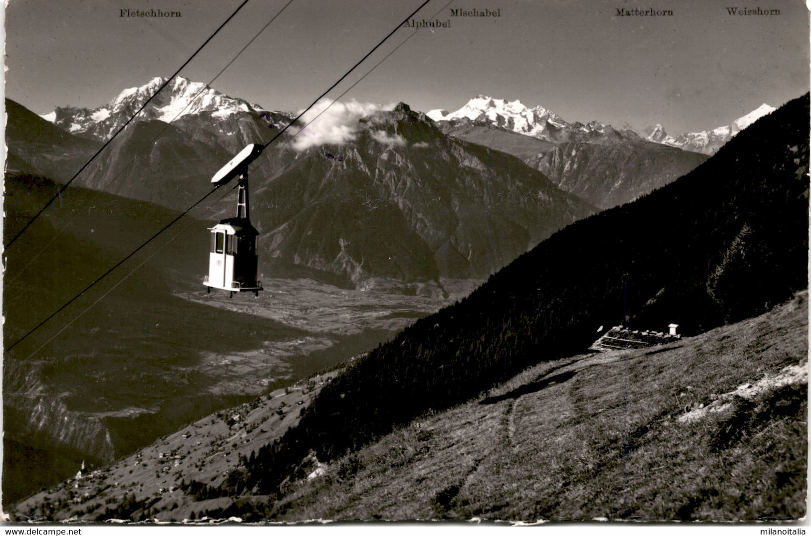 Luftseilbahn Mörel-Riederalp (8578) * 20. 6. 1958 - Riederalp