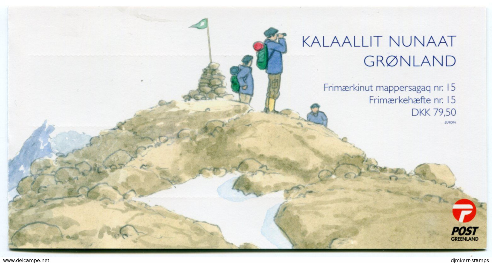 GREENLAND 2007 Europa: Scouting Booklet MNH / **  Michel 482-83;  SG  SB28 - Postzegelboekjes
