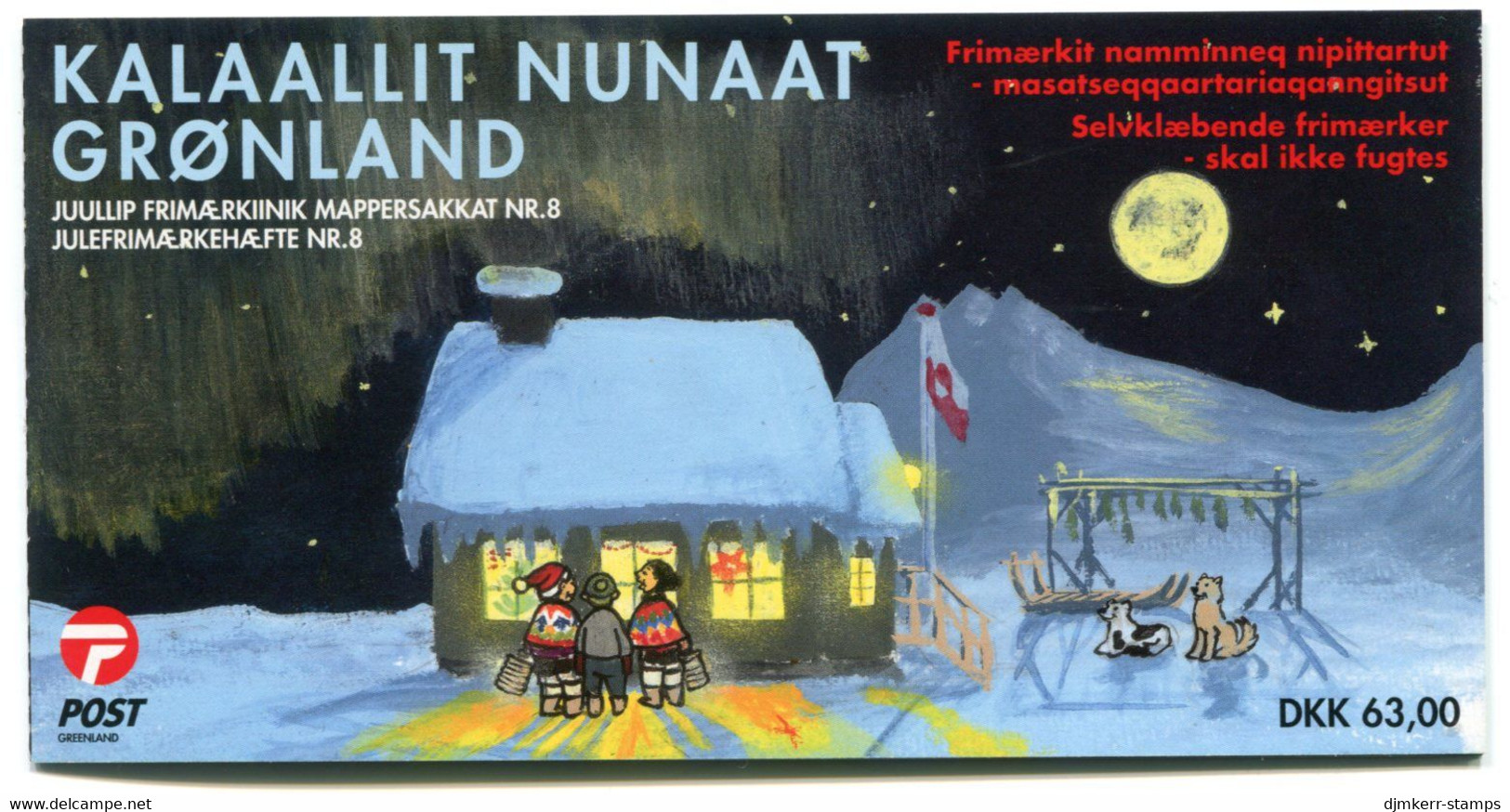 GREENLAND 2003 Christmas Booklet MNH / **  Michel 405-06;  SG  SB21 - Booklets