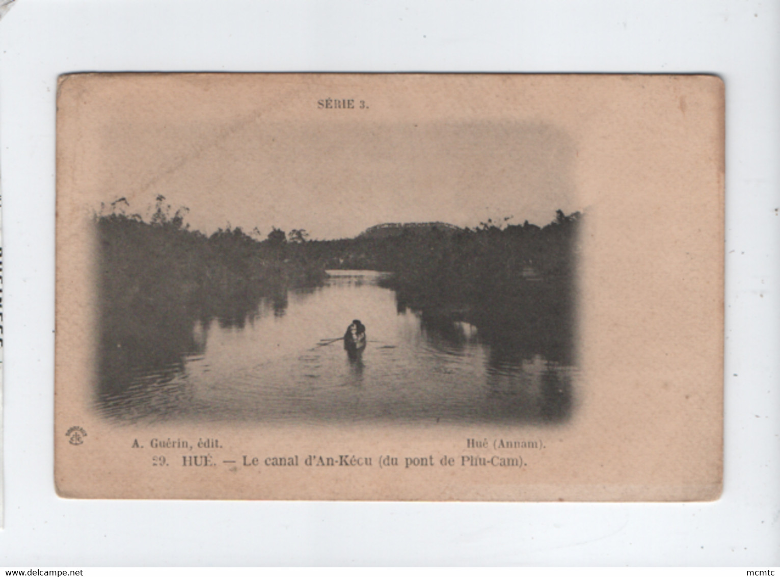 CPA - Viêt-Nam - Hué - (Annam ) Hué - Le Canal D'An Kécu -(du Pont De Phu Cam) - Vietnam