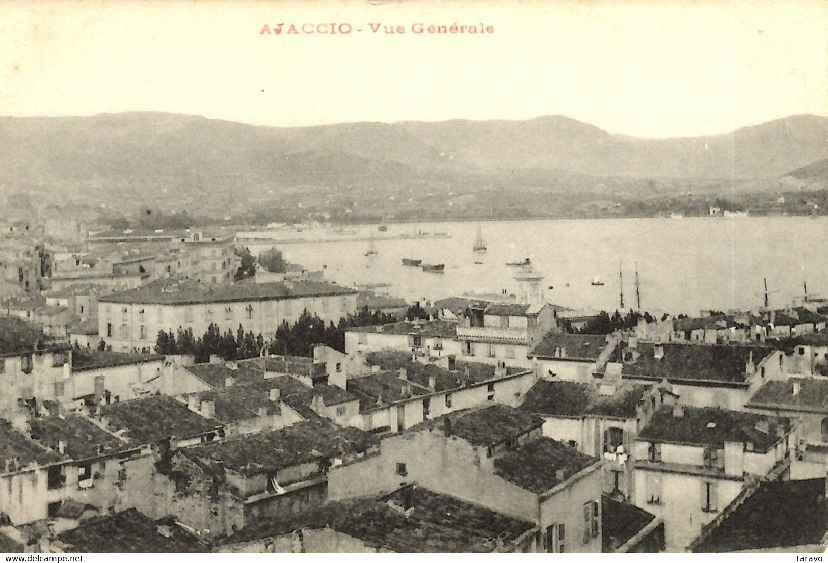 CORSE - Jolie Vue Sur Les Toits D'AJACCIO - Ajaccio