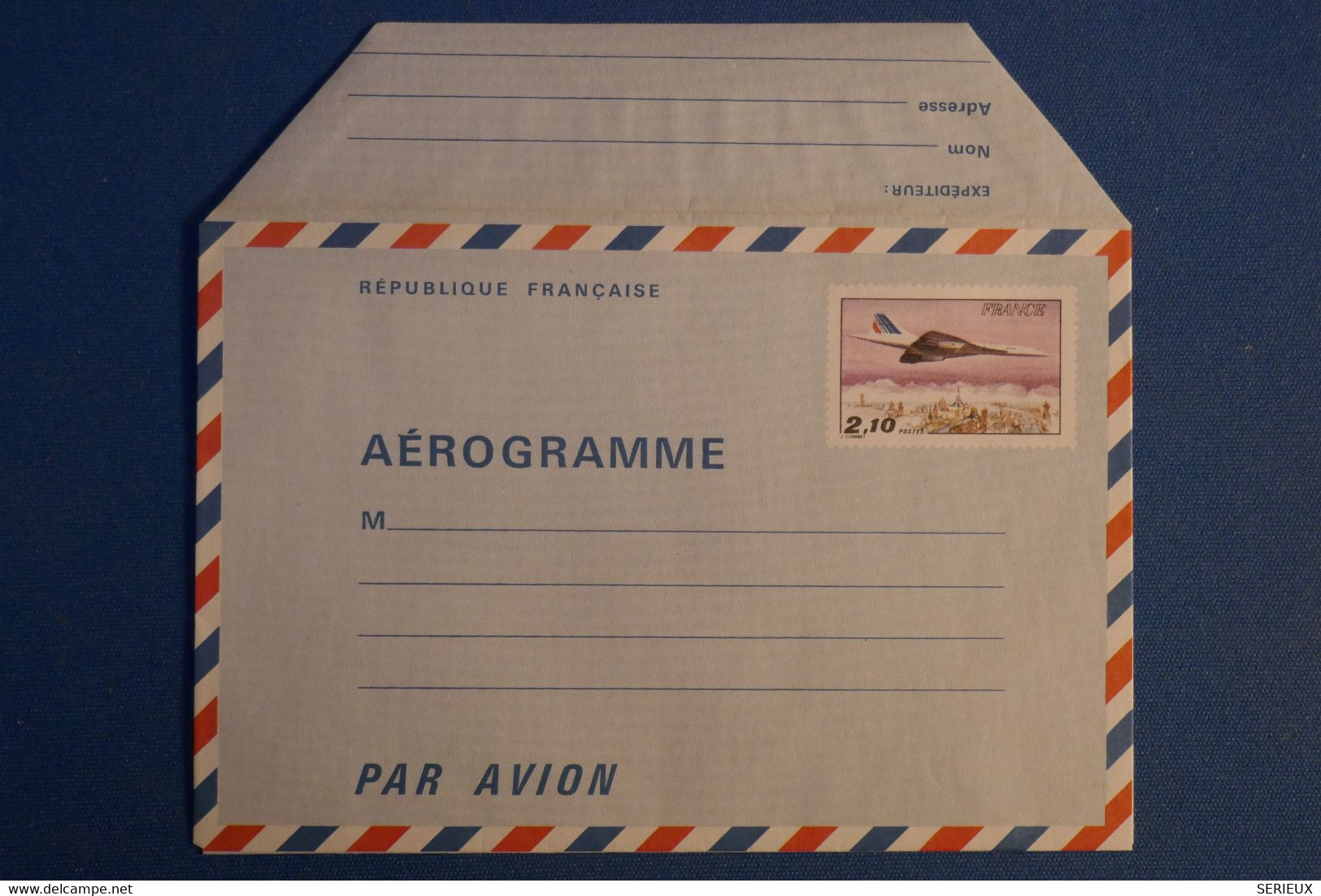 P1 FRANCE BELLE LETTRE AEROGRAMME 1977 NON VOYAGEE NEUVE 1.60 F - Brieven En Documenten