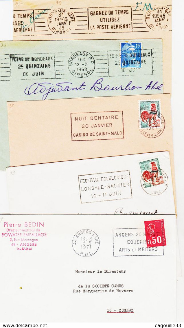 Lettres , Gros Lot De 2800 G De France  Aprés 1959 - Altri & Non Classificati