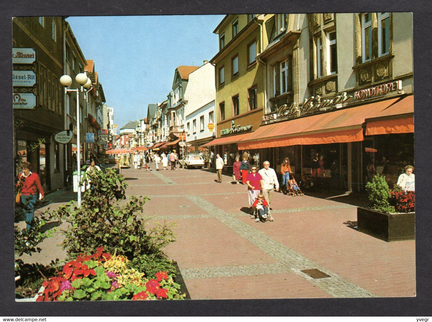 Allemagne - Oberursel / Taunus - Vorstadt - Fubgängerzone ( Belle Carte Animée Devant Les Commerces, Rue Piétonne) - Oberursel