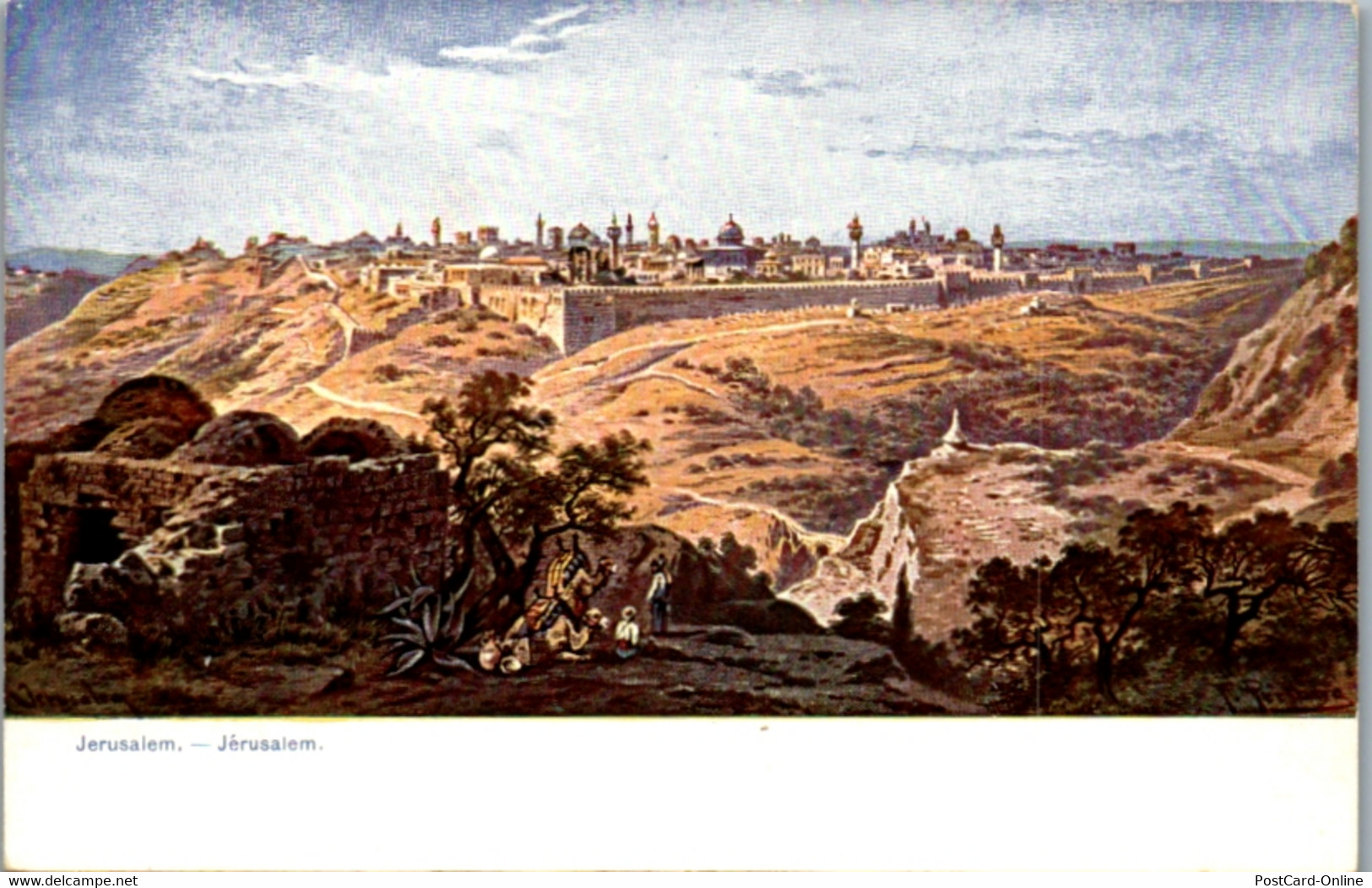 8988 - Israel - Jersusalem , Signiert Friedrich Perlberg - Nicht Gelaufen - Perlberg, F.