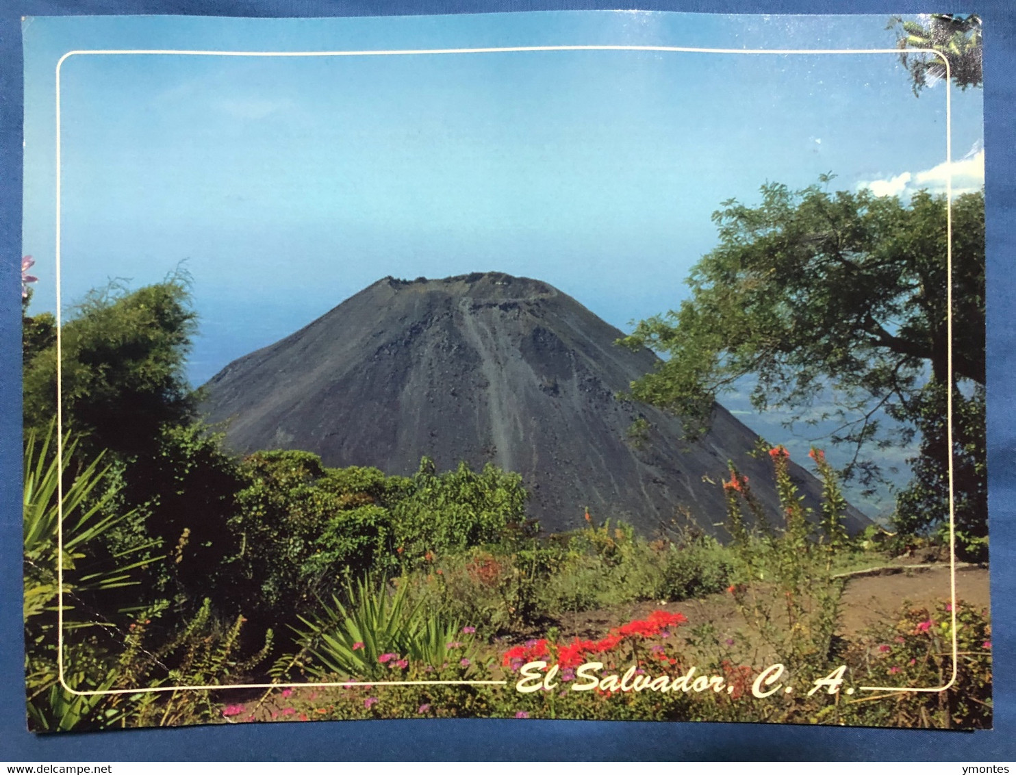 Big Postcard Izalco Volcano 2013 - El Salvador