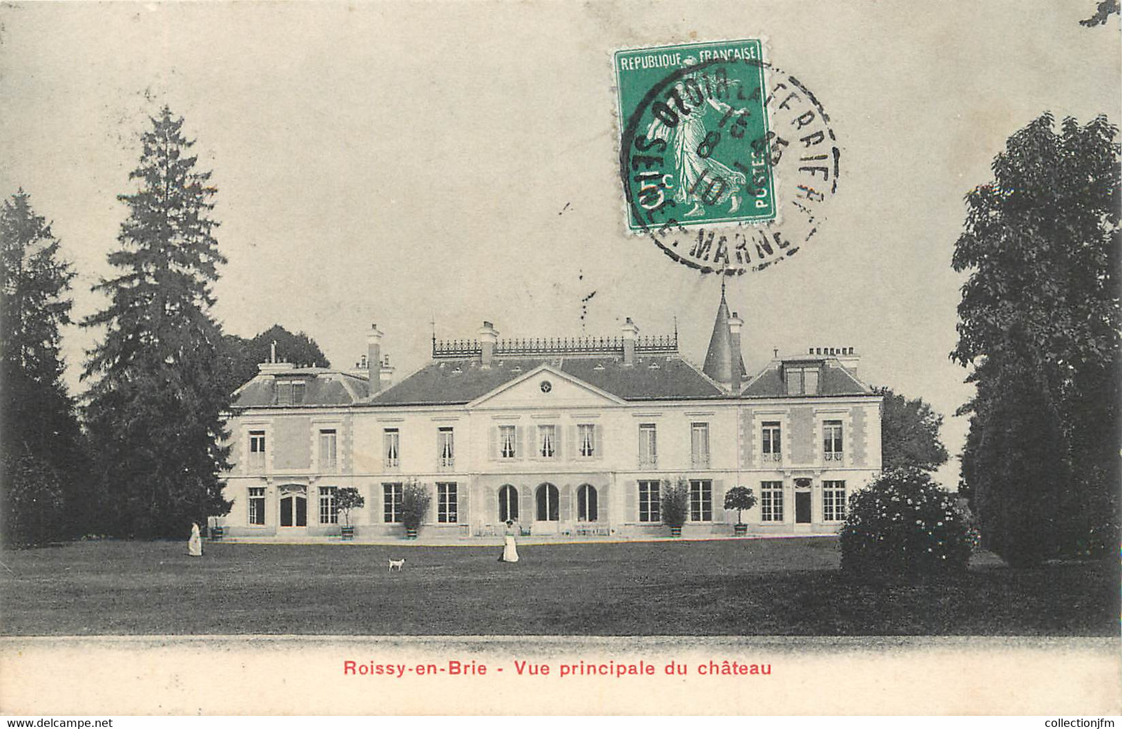 CPA FRANCE 77 "Roissy En Brie, Le Chateau" - Roissy En Brie