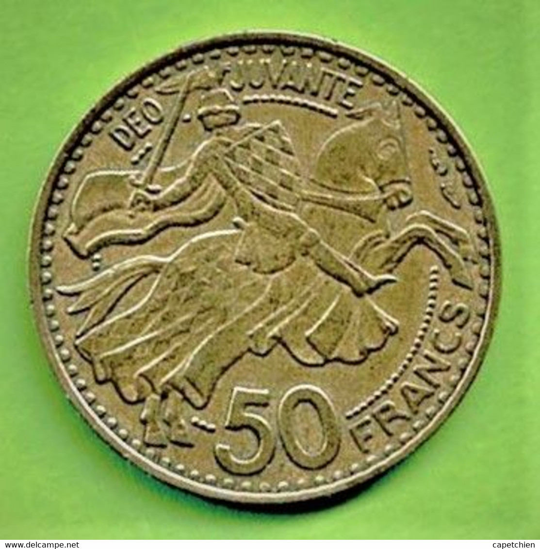 RAINIER III / 50 FRANCS / 1950 / TTB+1 - 1949-1956 Oude Frank