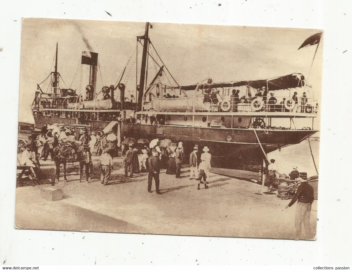 Cp , Bateau , A CORSICA ANTICA N° 17 ,  L'ancêtre Des CAR-FERRIES , Ed. Les Hauts De Corbara , Vierge - Ferries