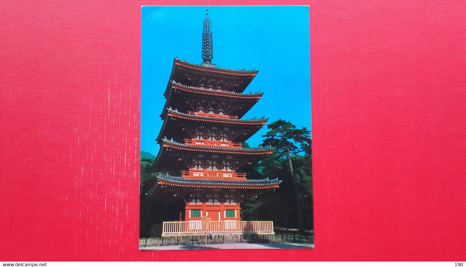 Giappone E Corea.Ancient Pagoda Of Daigo-ji - Buddismo