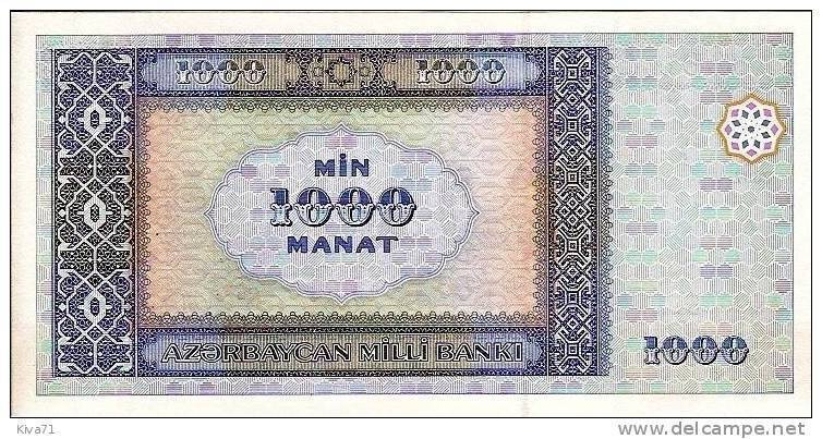 1000 Manat   "AZERBAÏDJAN" 2001  UNC         Ro 5 - Azerbaïjan