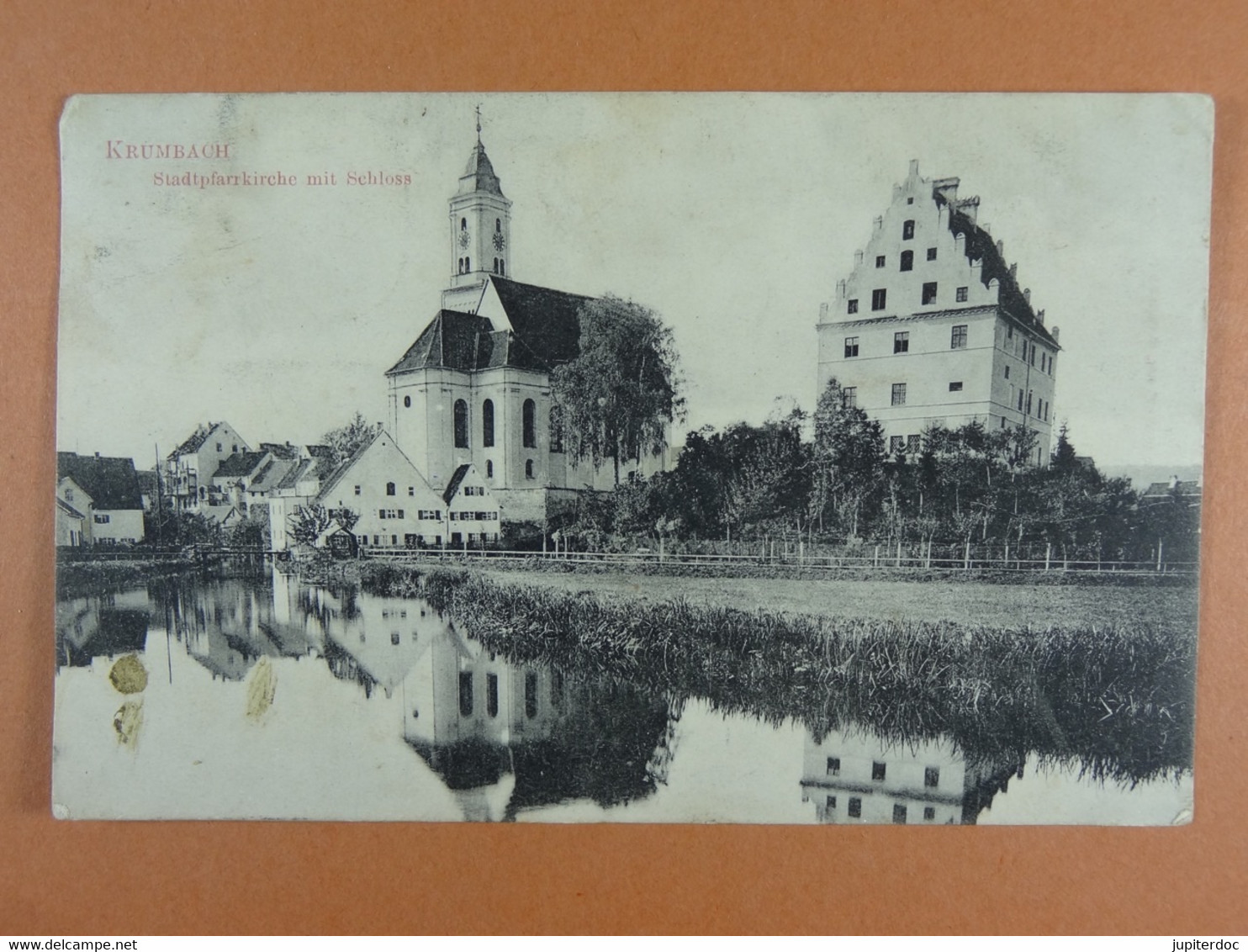 Krumbach Stadpfarrkirche Mit Schloss - Krumbach