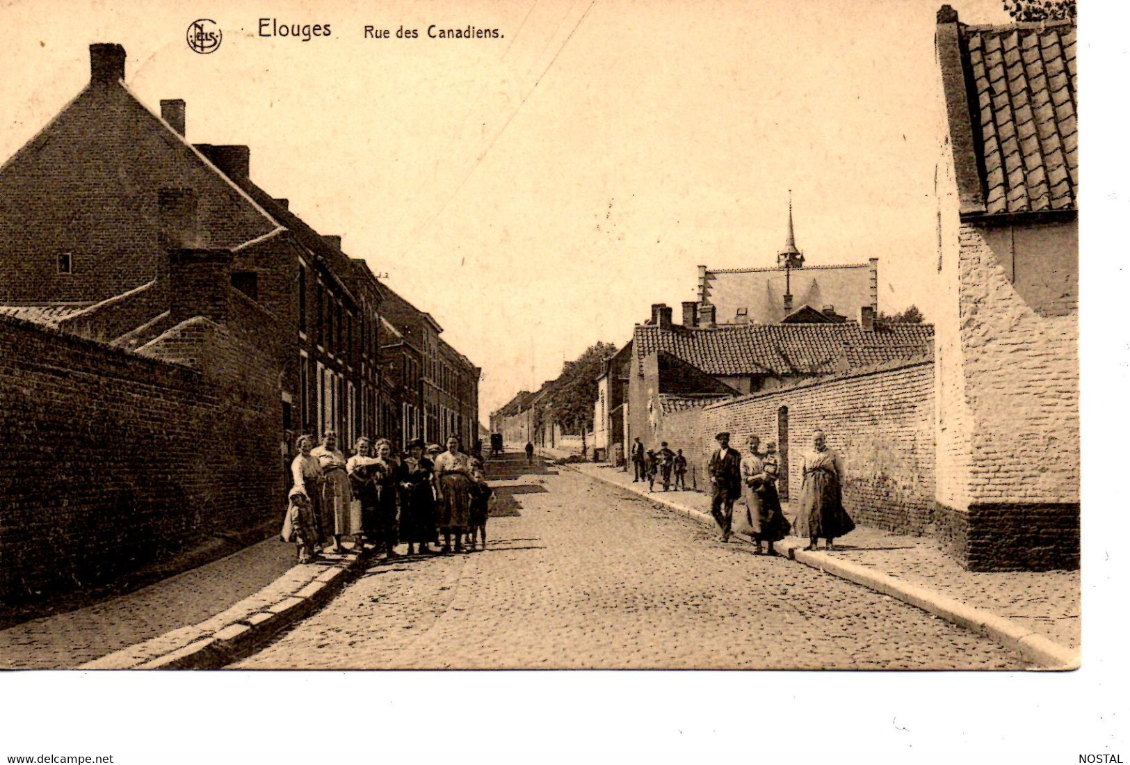 J 29. Elouges: Rue Des Canadiens - Dour