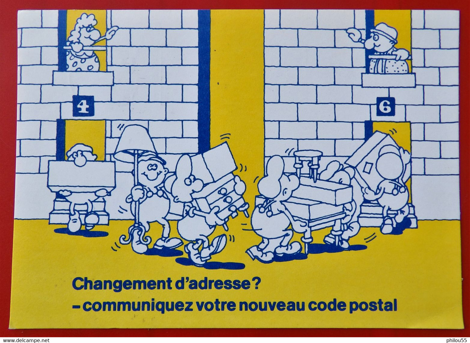 Lot De 3 Cpm 55  Changement D'Adresse LA POSTE Daguin Commercy - Postal Services