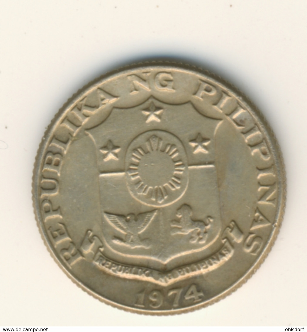 PHILIPPINES 1974: 10 Sentimos, KM 198 - Philippines