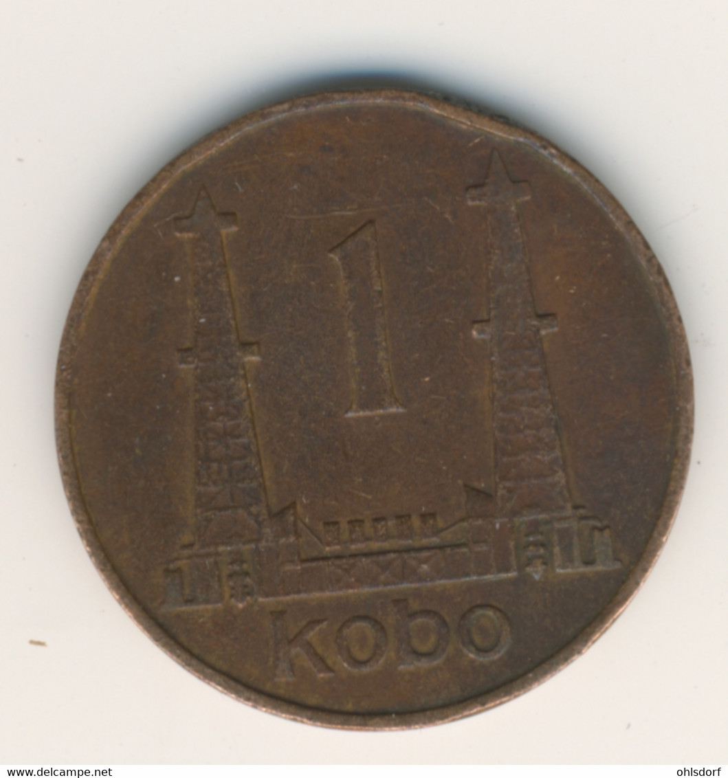 NIGERIA 1973: 1 Kobo, KM 8.1 - Nigeria