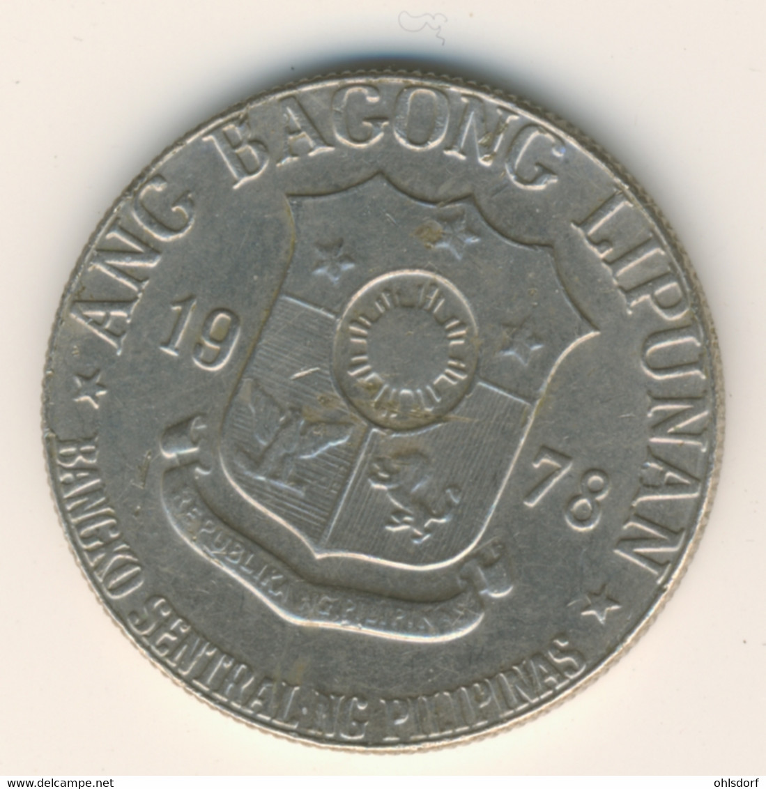 PHILIPPINES 1978: 1 Piso, KM 209 - Philippines