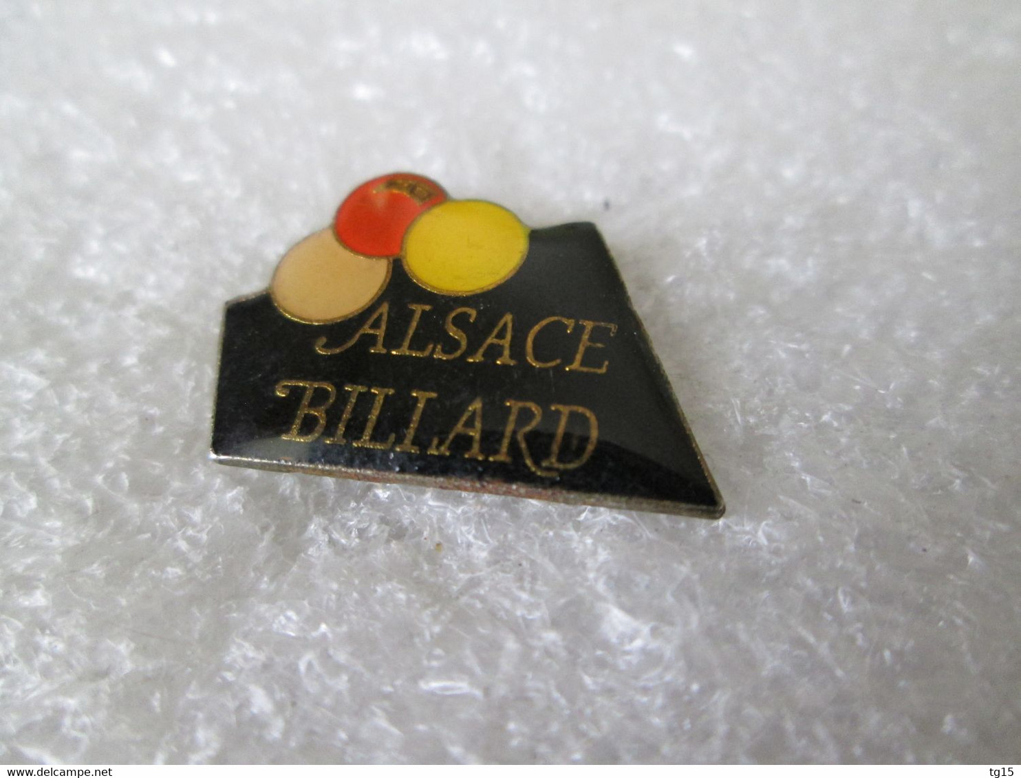 PIN'S    BILLARD  ALSACE - Biliardo