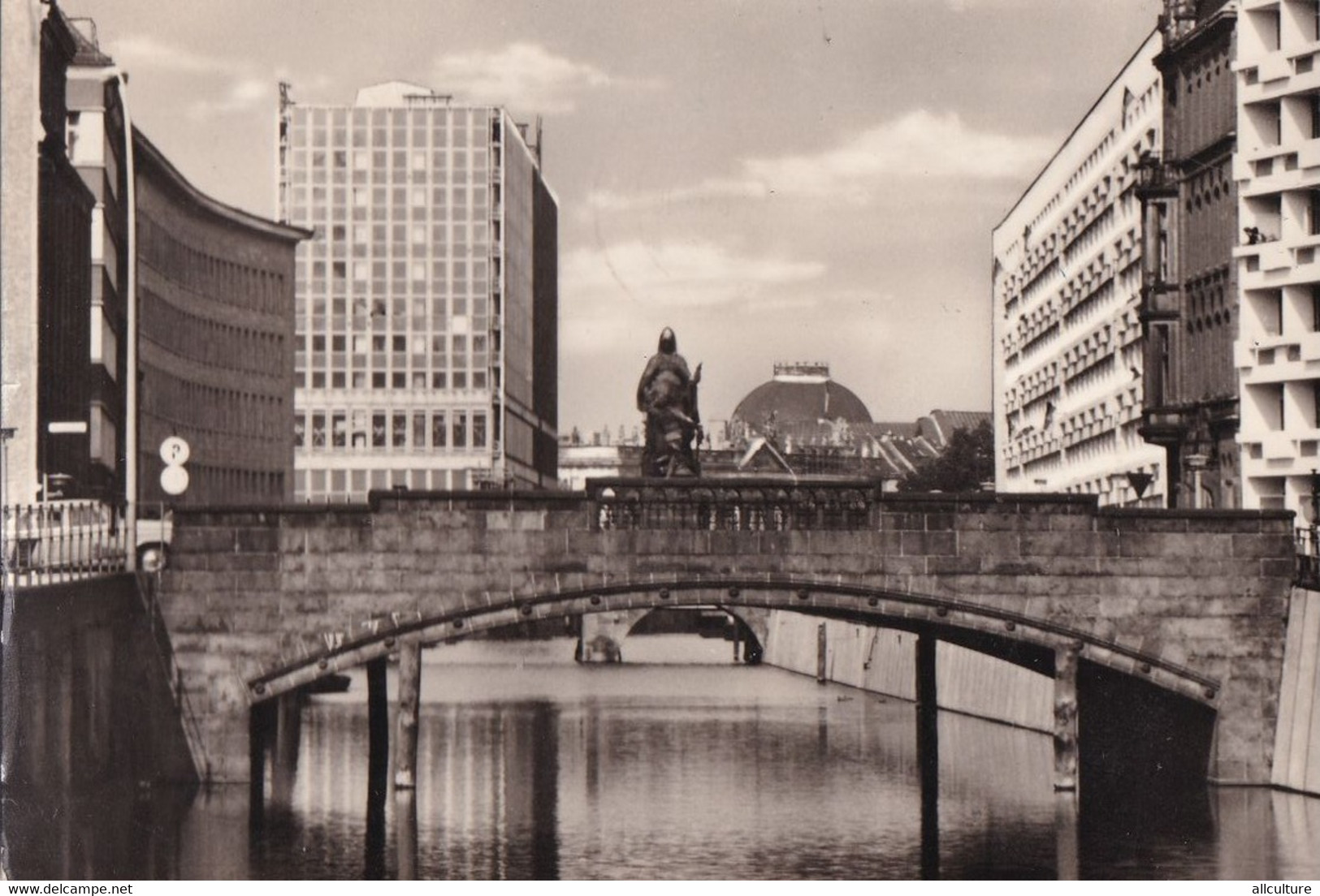 A2315 - FRIEDRICHSGRACHT, BERLIN HAUPTSTADT DER DDR GERMANY DEUTSCHLAND 1960 USED POSTCARD - Friedrichshain