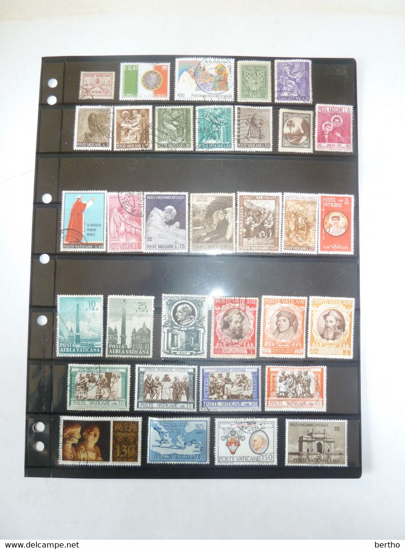 Plus De 50 Timbres Du VATICAN, Cf Photos. - Verzamelingen