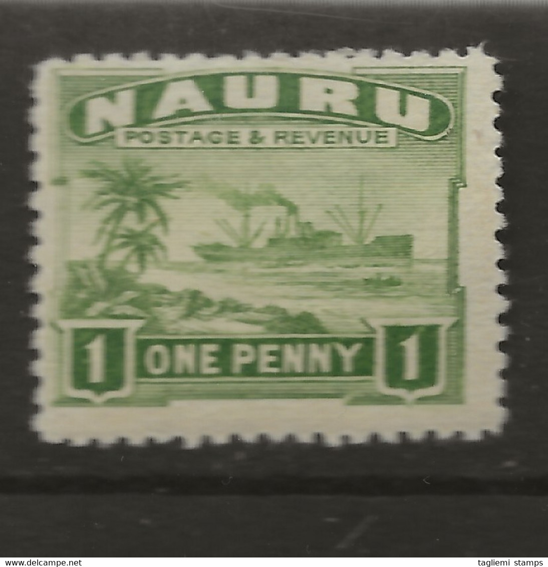 Nauru, 1924, SG 27A, Mint Hinged - Nauru