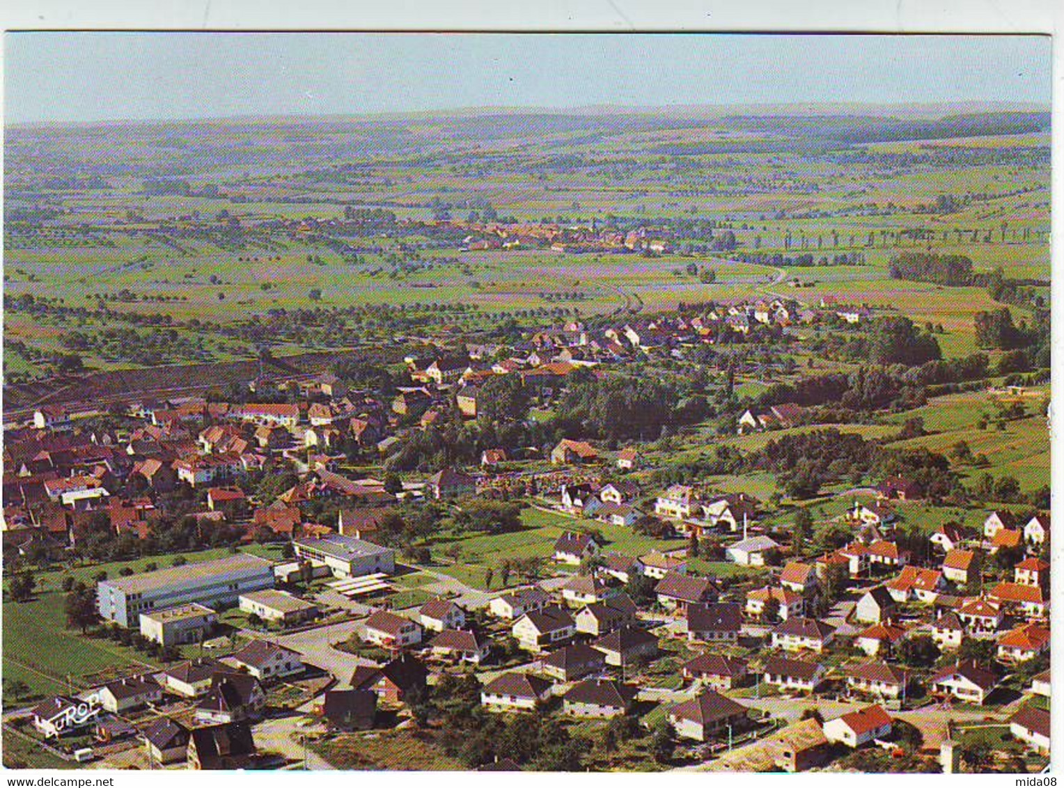 67. DIEMERINGEN . VUE AERIENNE . CPSM . GF . Editeur PIERRON - Diemeringen