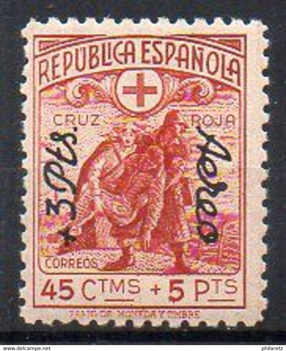 Croix-Rouge - Espagne Avion N° 187 Neuf * - Cote 14€ - Neufs